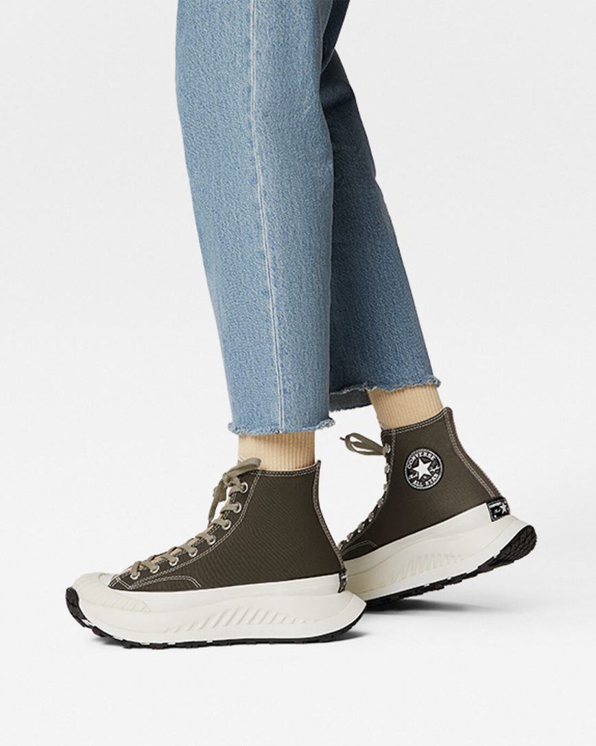 Dámské Boty Vysoké Converse Chuck 70 AT-CX Olivy Zelené | CZ WIMY24